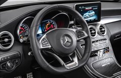 Mercedes-Benz Třídy C C 63 AMG, AMG výfuky, panorama