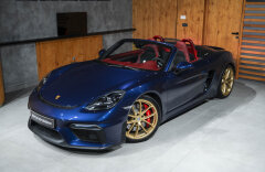 Porsche Boxster 718 SPYDER, CHRONO, VÝFUKY, KAMERA, APPROVED