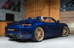 Porsche Boxster 718 SPYDER, CHRONO, VÝFUKY, KAMERA, APPROVED