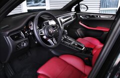 Porsche Macan S Diesel, vzduch, ventilace, sportovní sedadla, CZ