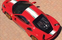 Ferrari 488 Pista coupe, livery piloti