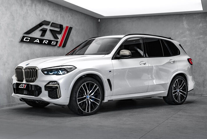 BMW X5 M50d, vzduch, head-up, H/K