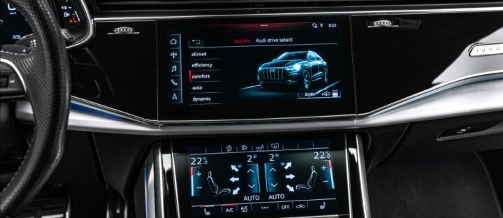 Audi Q8 50 TDI S-line, Matrix, B&O, Tažné